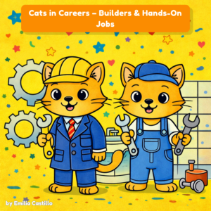 Cats in Careers – Builders & Hands-On Jobs Pack