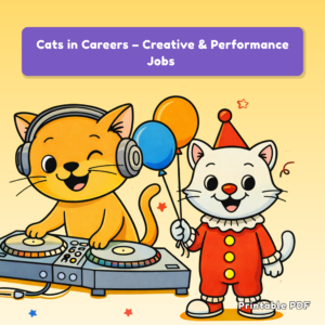 Cats in Careers – Creative & Performance Jobs Pack