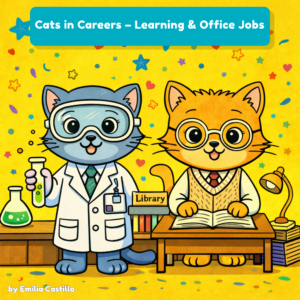 Cats in Careers – Learning & Office Jobs Pack