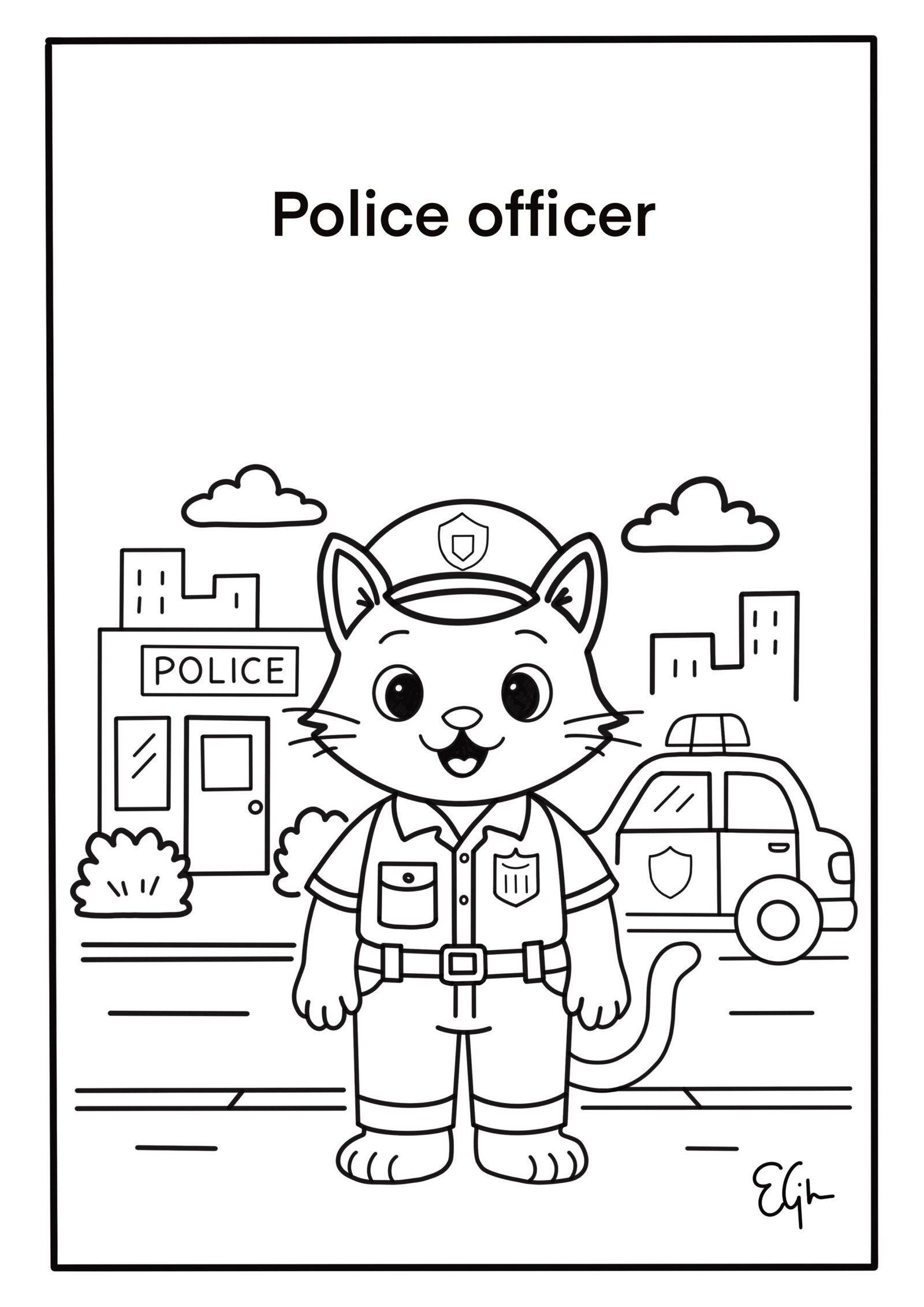 Cats in Careers – Helpers & Safety Jobs Pack - Image 2