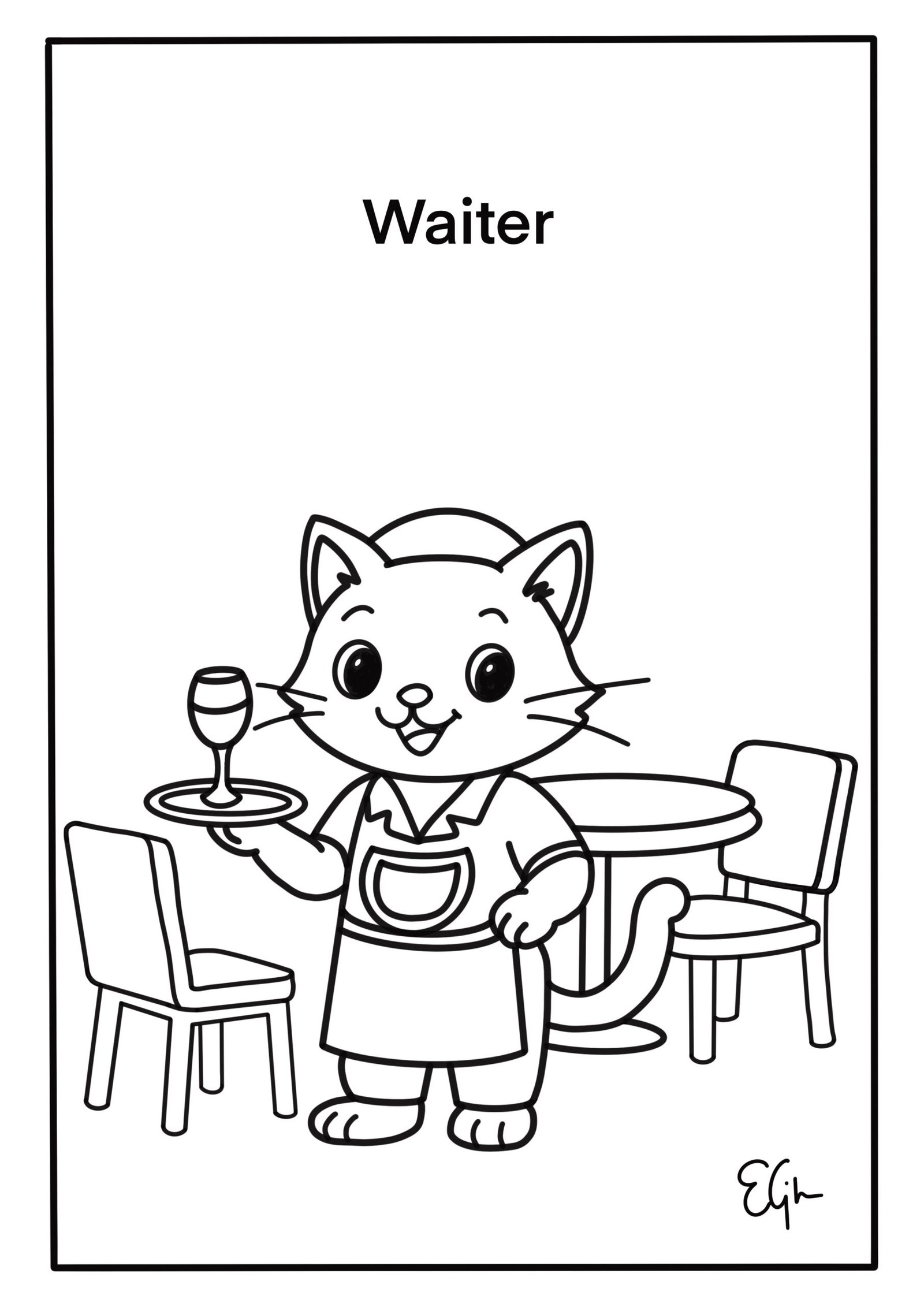 Cats in Careers – Nature & Service Jobs Pack - Image 5