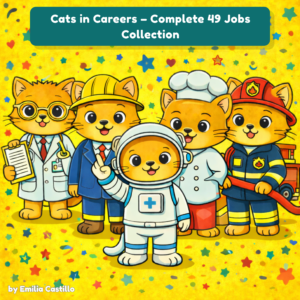 Cats in Careers – Complete 49 Jobs Collection