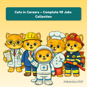 Cats in Careers – Complete 49 Jobs Collection